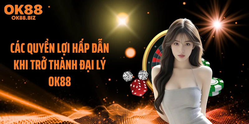 Các quyền lợi hấp dẫn khi trở thành đại lý OK88